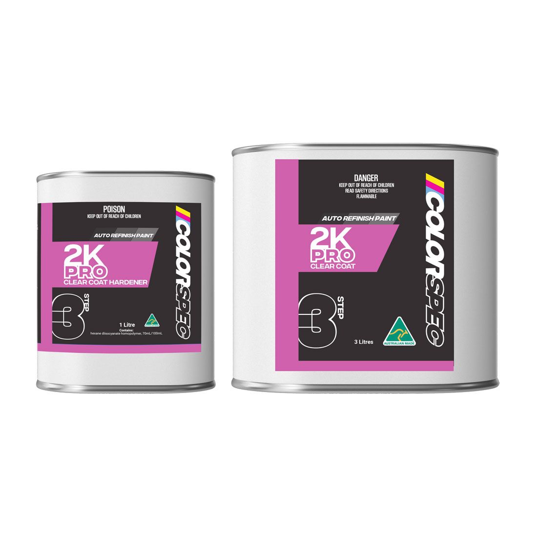 COLORSPEC Paint - 2K Pro Clearcoat - 4 Litre Kit, , scaau_hi-res