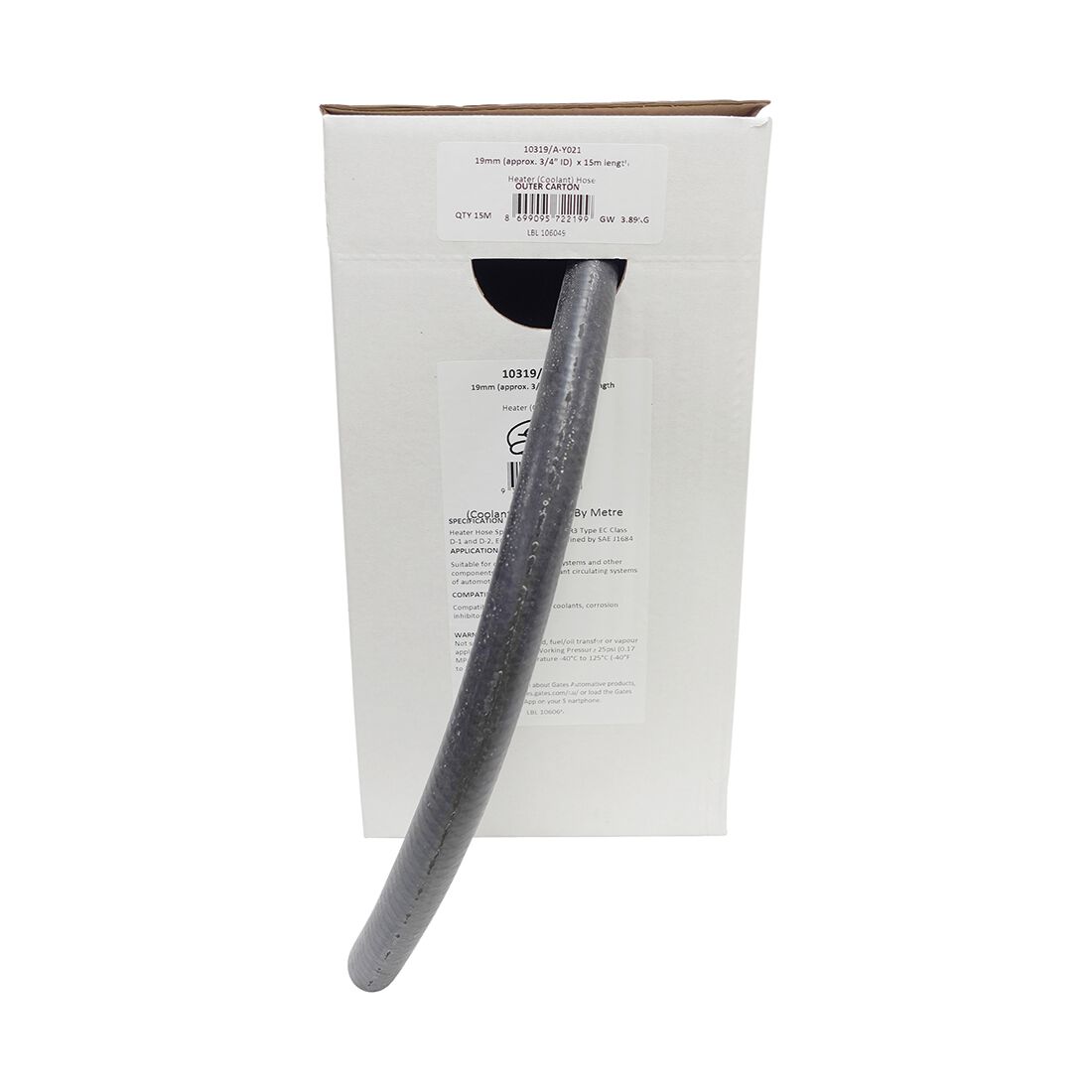 Gates Heater & Coolant Hose 19mm (3/4 inch) Sold by Metre, , scaau_hi-res