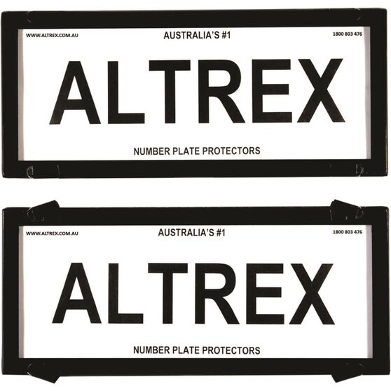 Altrex Number Plate Protector - 5 Figure Clear 5NL, , scaau_hi-res