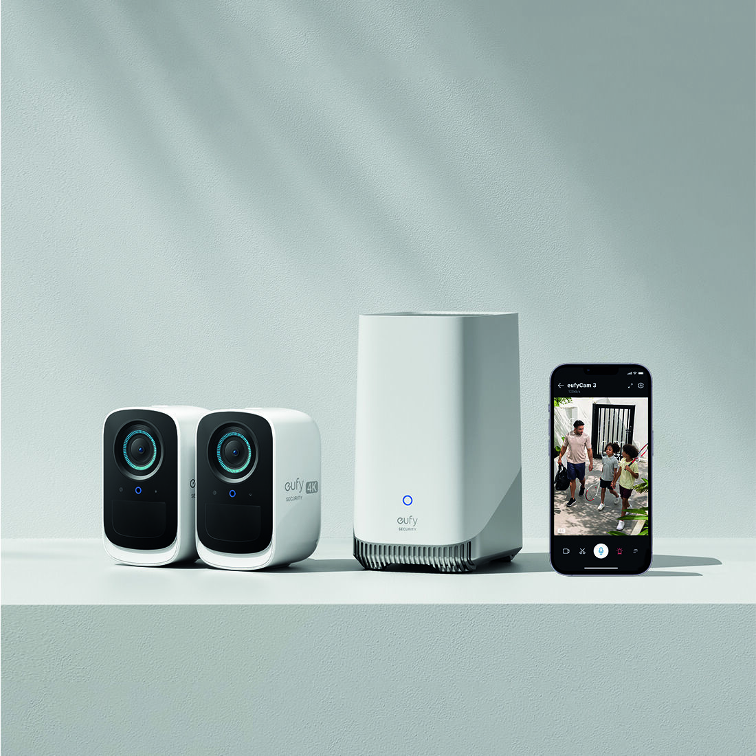 Eufy Wireless 4K Security Camera Kit 2 Pack 3C, , scaau_hi-res