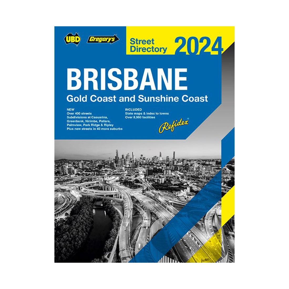 UBD Street Directory Refidex Brisbane 68th 2024, , scaau_hi-res