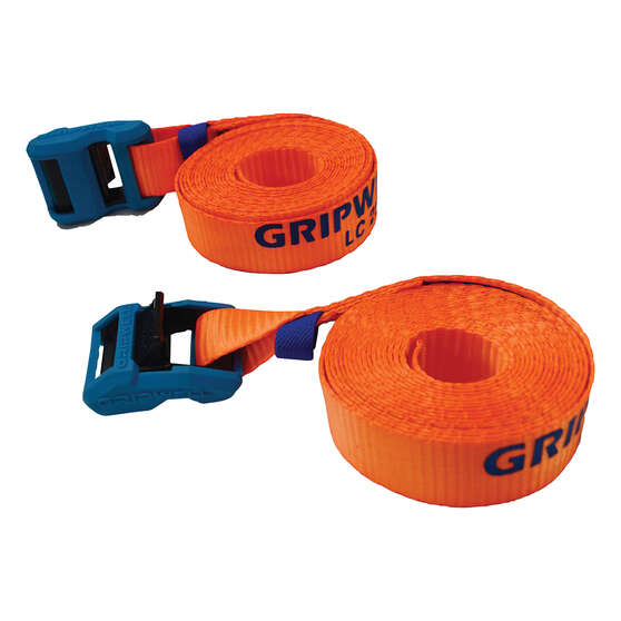 Gripwell Cambuckle Tie Down 250kg 3m 2 Pack, , scaau_hi-res