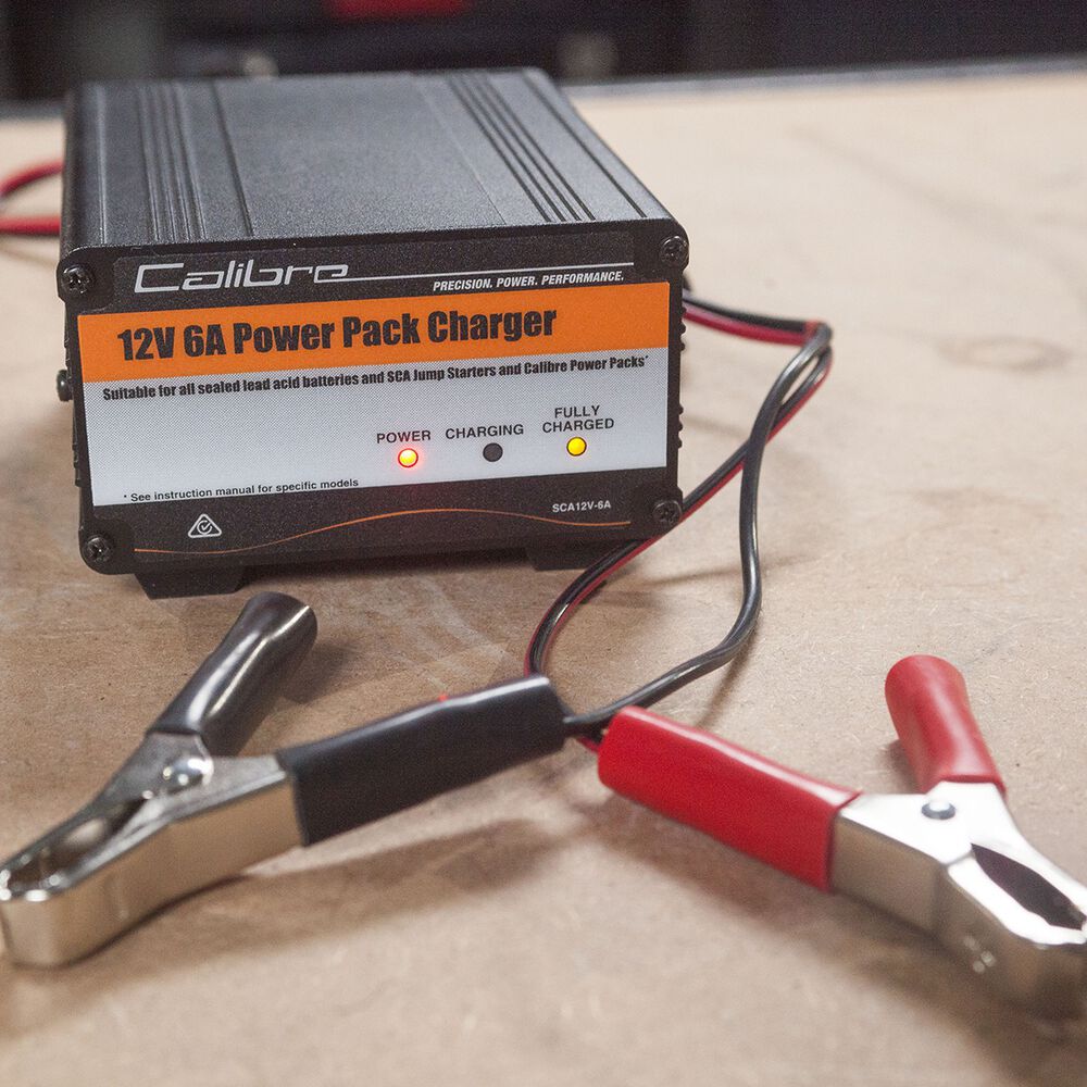 SCA Battery Charger 3 Stage, 12V, 6 Amp Supercheap Auto