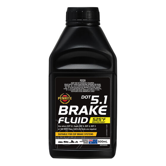 Penrite Brake Fluid DOT 5.1 500mL Supercheap Auto