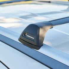 Yakima Aero Flush Bar 95 & 100cm Black Roof Rack Pair - S25YB, , scaau_hi-res