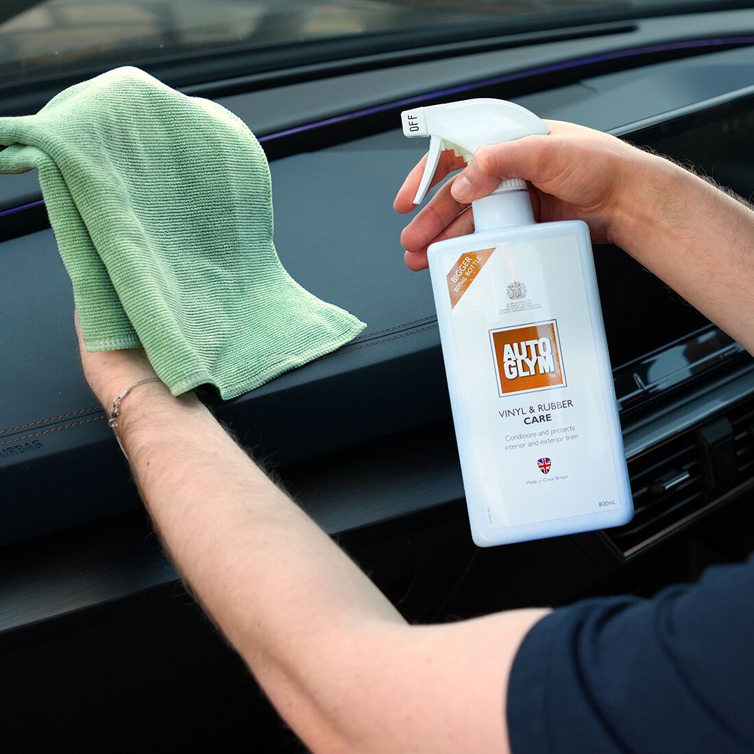 Autoglym Vinyl & Rubber Care 800mL, , scaau_hi-res