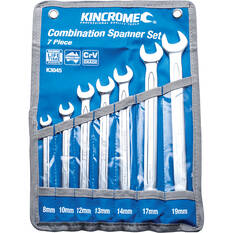 Kincrome Combination Spanner Set Metric 7 Piece, , scaau_hi-res