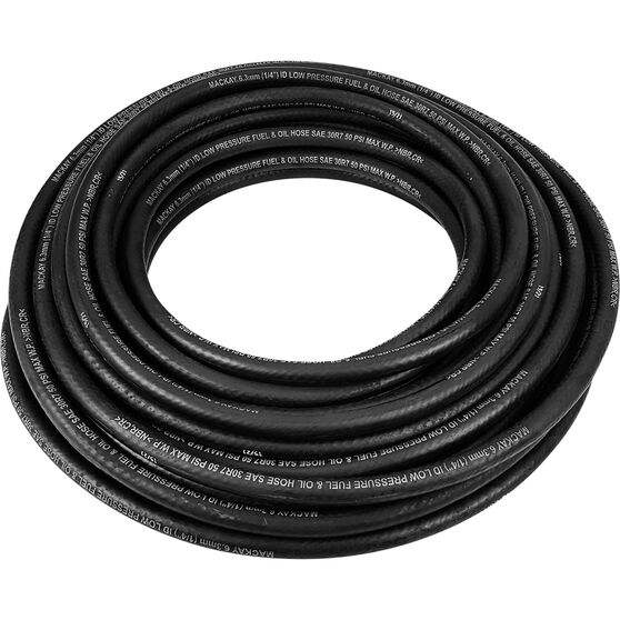 Mackay Fuel & Oil Hose Low Pressure 6.3mm (1/4 inch) Per Metre Supercheap Auto