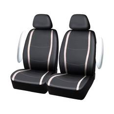 SCA Leather Look Seat Cover Pink Shimmer, , scaau_hi-res