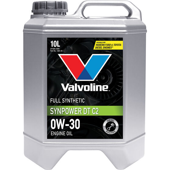 Valvoline Synpower DT C2 Engine Oil 0W-30 10 Litre, , scaau_hi-res