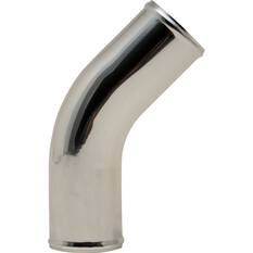 Saas Universal Intercooler Pipe - Aluminium, 45 Deg, , scaau_hi-res