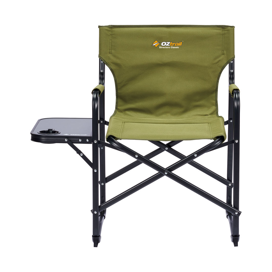 Oztrail Directors Classic with Side Table Chair, , scaau_hi-res