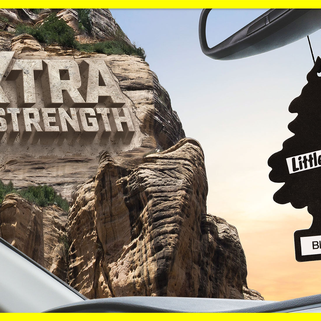 Little Trees X-tra Strength Black Ice 1 Pack, , scaau_hi-res