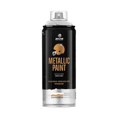 MTN Pro Metallic Aluminium Spray Paint 400mL, , scaau_hi-res