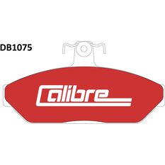 Calibre Disc Brake Pads DB1075CAL, , scaau_hi-res