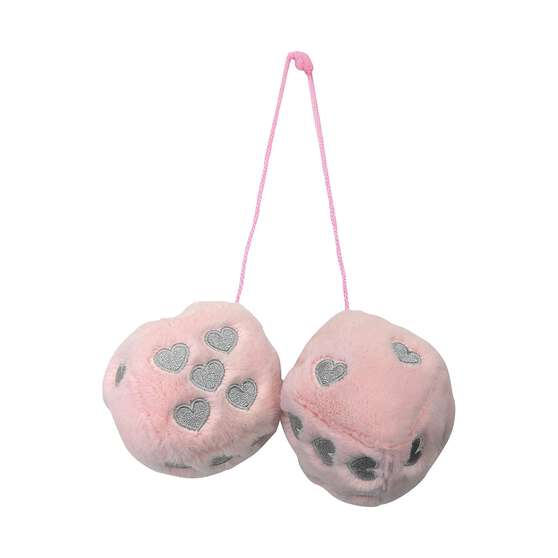 Juicy Couture Fluffy Dice - Pink, , scaau_hi-res