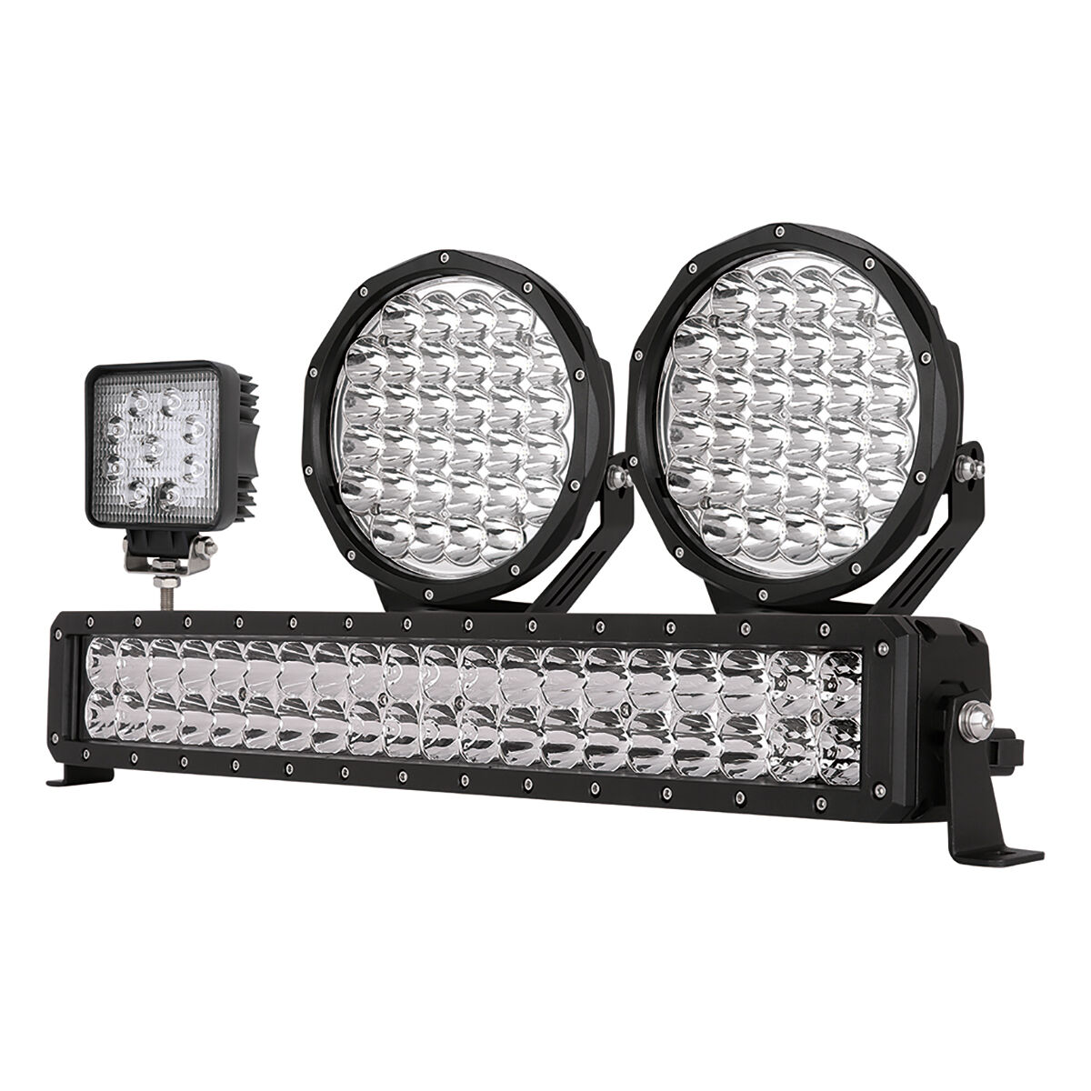 Enduralight Driving Light and Bar Kit with Wiring Harness