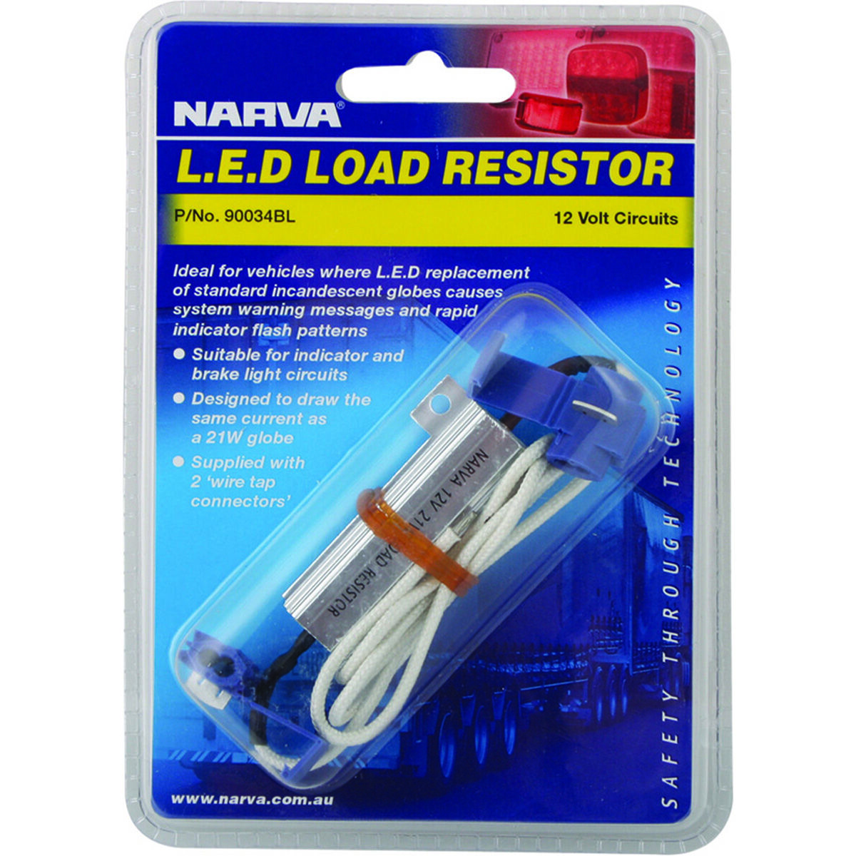 Narva Load Resistor LED 12V 21W Supercheap Auto