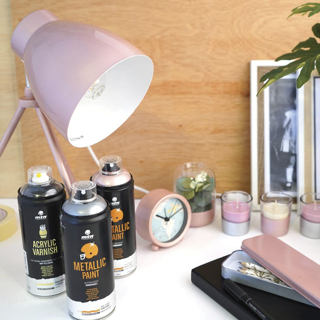 MTN Pro Metallic Blue Spray Paint 400mL, , scaau_hi-res