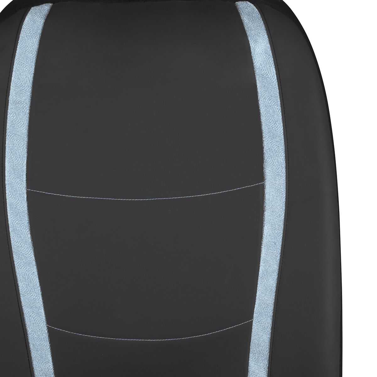 SCA Seat Cover Blue Shimmer Leather Look, Adjustable Headrests, Airbag Compatible, Size 30A, , scaau_hi-res