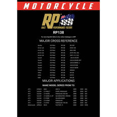 Race Performance Motorcycle Oil Filter RP138, , scaau_hi-res
