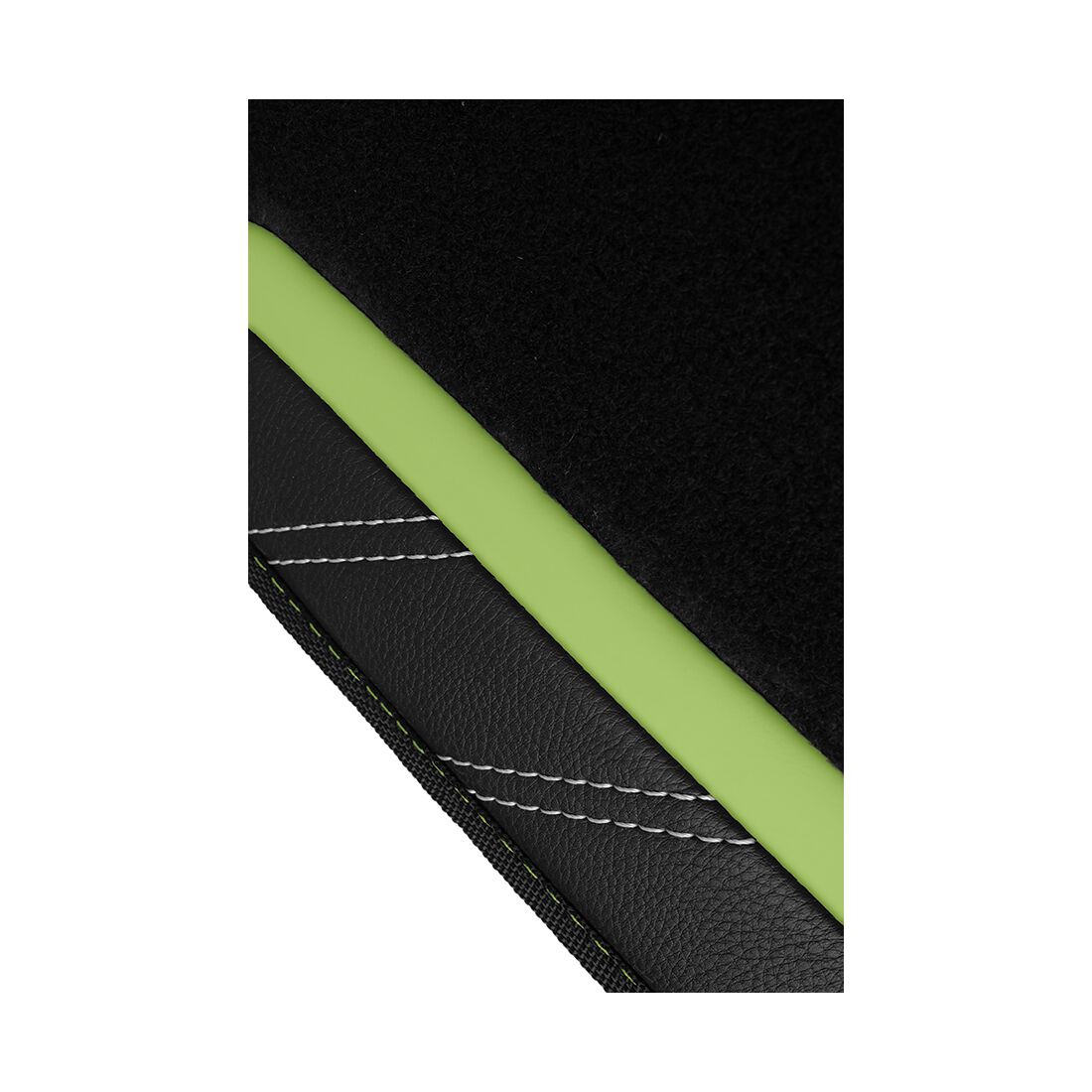 SCA Floor Mats Carpet Set of 4 Lime Green, , scaau_hi-res