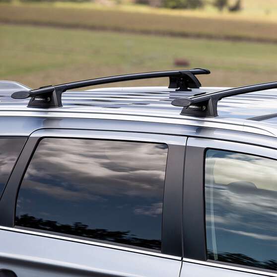 Yakima Thru Bar 110cm Black Roof Rack Pair - S15YB, , scaau_hi-res