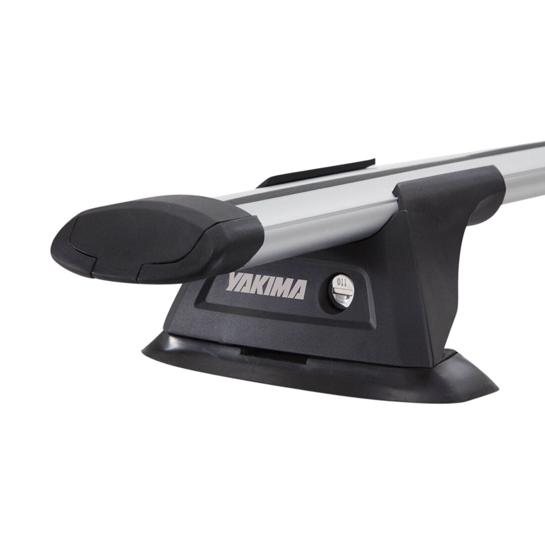 Yakima Thru Bar 135cm Silver Roof Rack Pair - S17Y, , scaau_hi-res