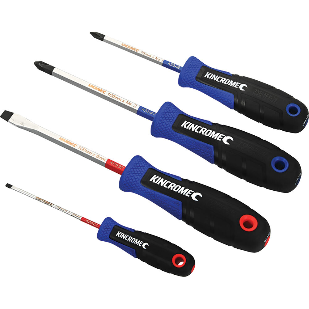 Kincrome TorqueMaster Screwdriver Set 4 Piece Supercheap Auto