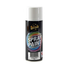 5 Star Enamel Spray Paint Appliance White 250g, , scaau_hi-res