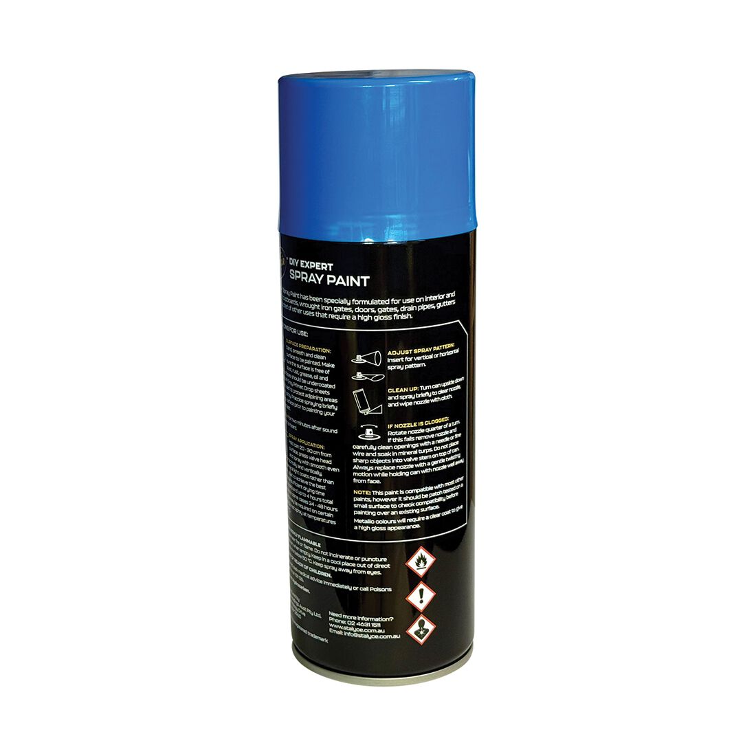 5 Star Enamel Spray Paint Sky Blue 250g, , scaau_hi-res