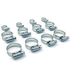 SCA Hose Clamps - Stainless, 13-16mm, 16-27mm & 18-32mm, , scaau_hi-res
