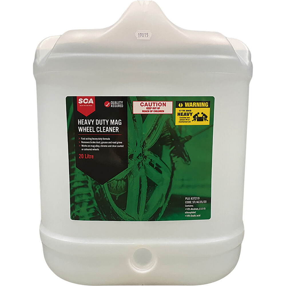 SCA Wheel Cleaner Heavy Duty 20 Litre Supercheap Auto