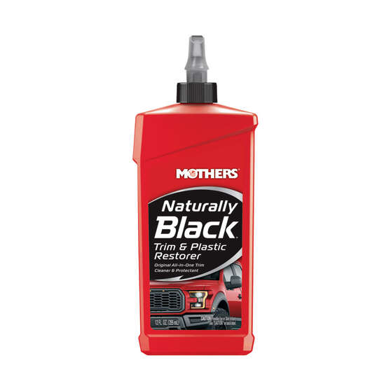 Mothers Naturally Black Trim & Plastic Restorer 355mL, , scaau_hi-res