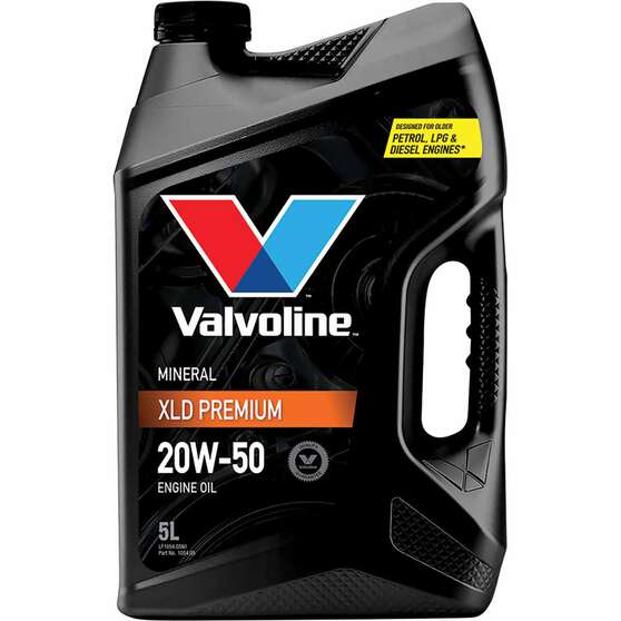 Valvoline XLD Premium Engine Oil - 20W-50, 5 Litre, , scaau_hi-res