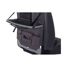 Skechers Kids Back Seat Organiser with Tray Grey, , scaau_hi-res