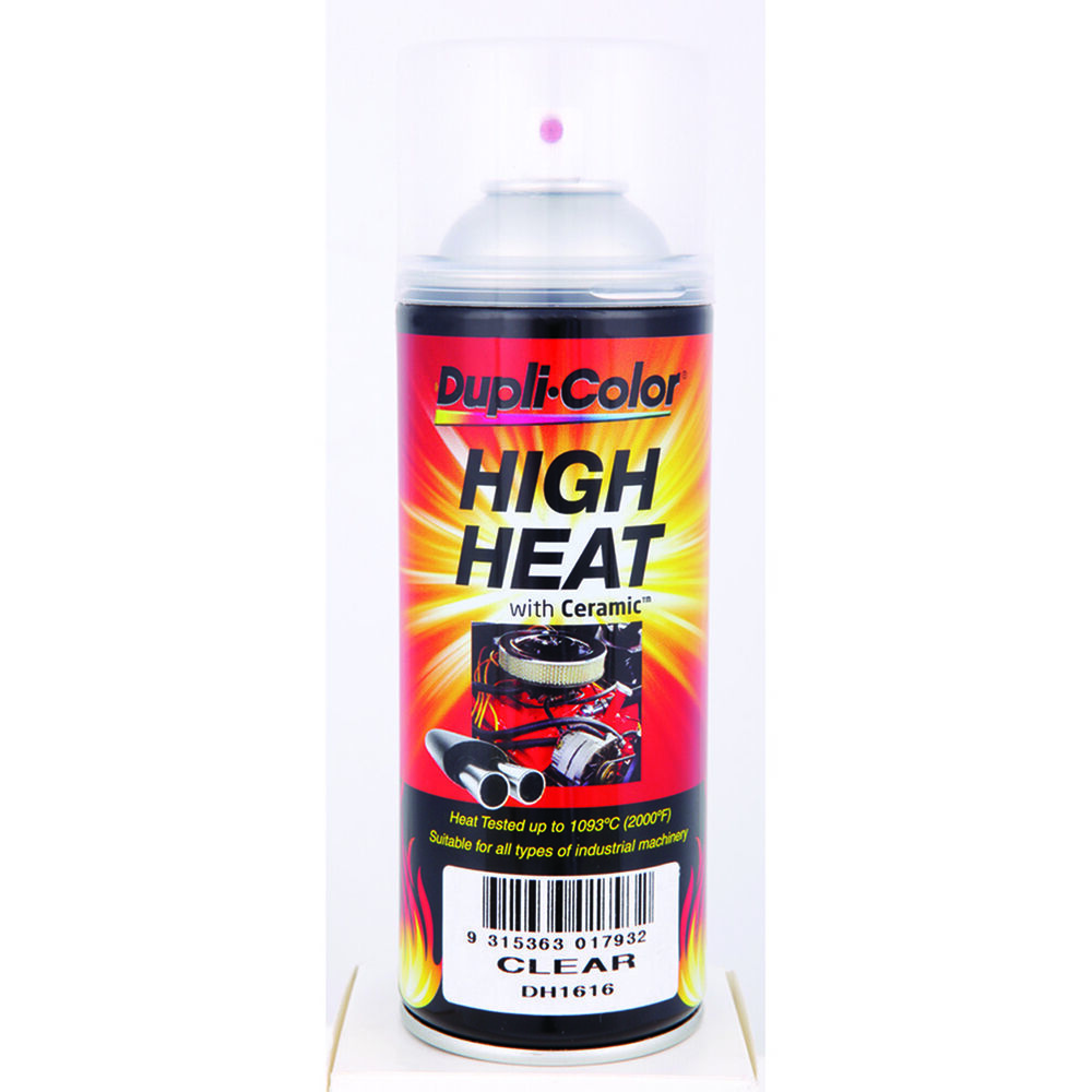 Dupli-Color High Heat Aerosol Paint, Clear - 340g