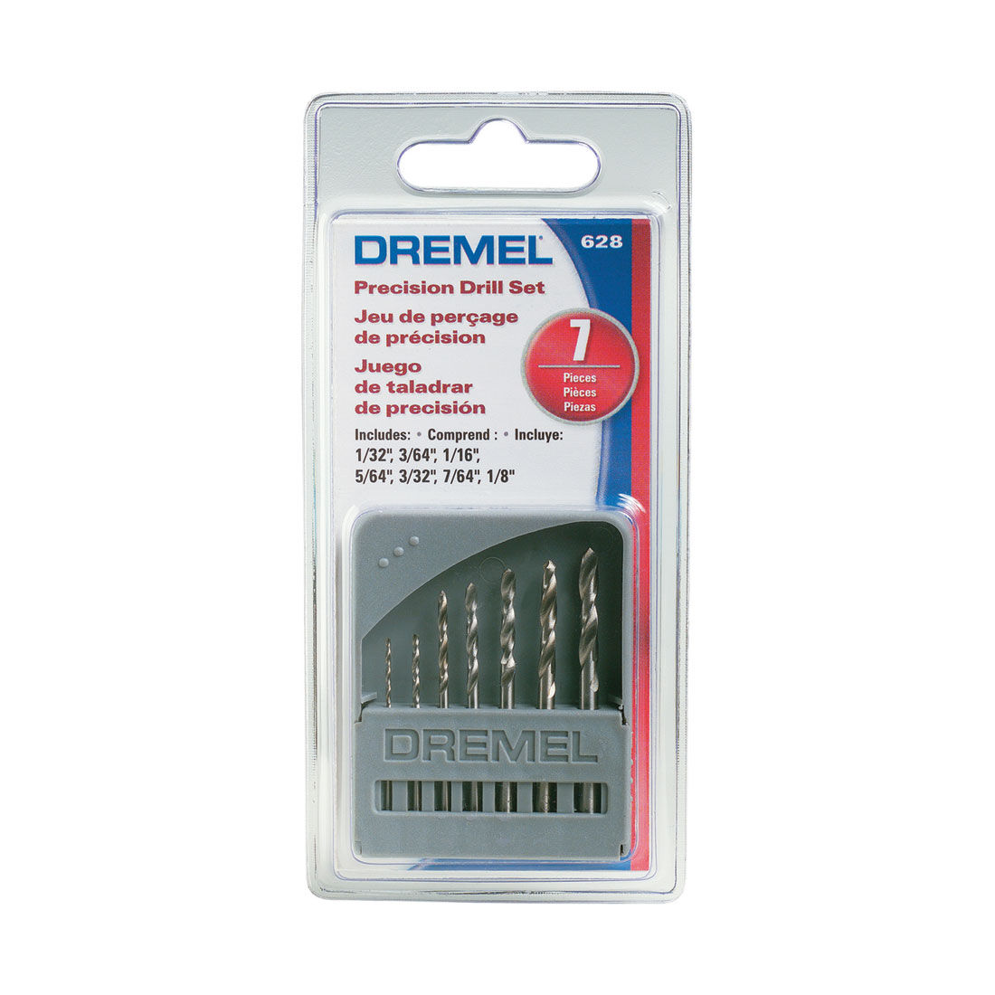 Dremel 7pc Mini Drill Bit Set, , scaau_hi-res