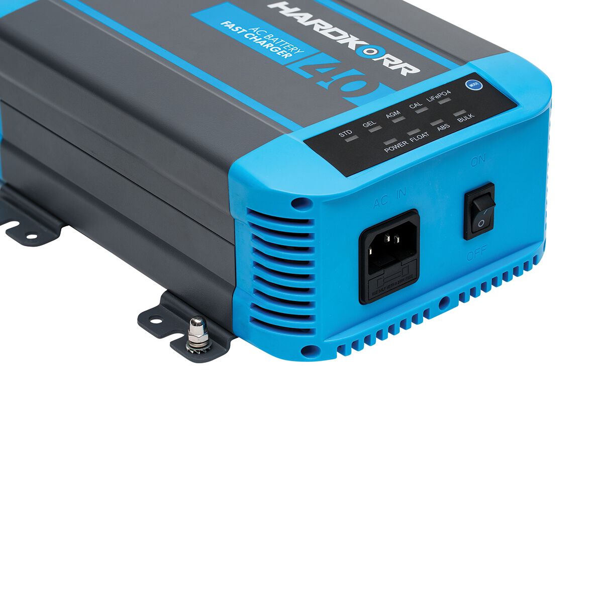 Hardkorr 12V 40A AC 3 Stage Battery Charger, , scaau_hi-res