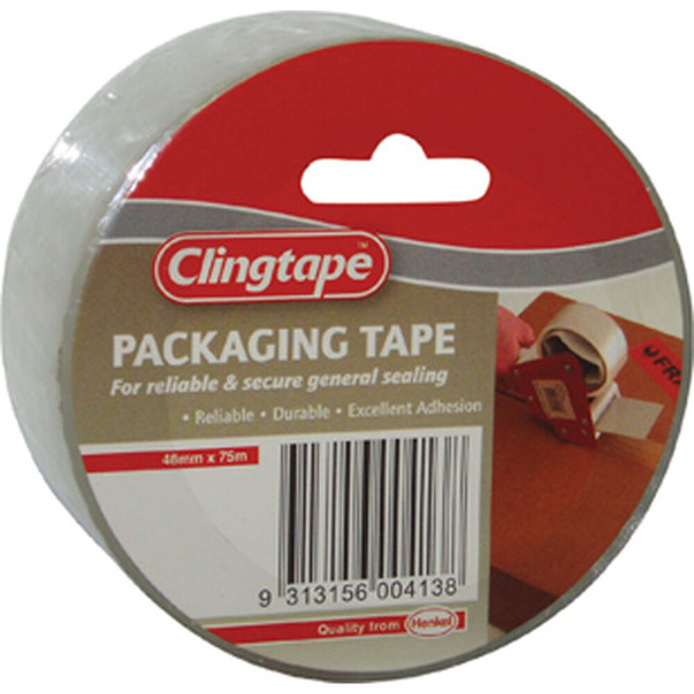 Packaging Tape Clear, 48mm x 75m Supercheap Auto
