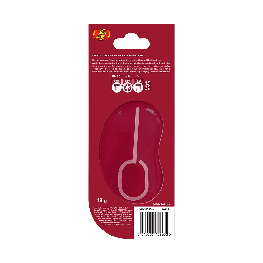 Jelly Belly Air Freshener - Strawberry Jam, , scaau_hi-res