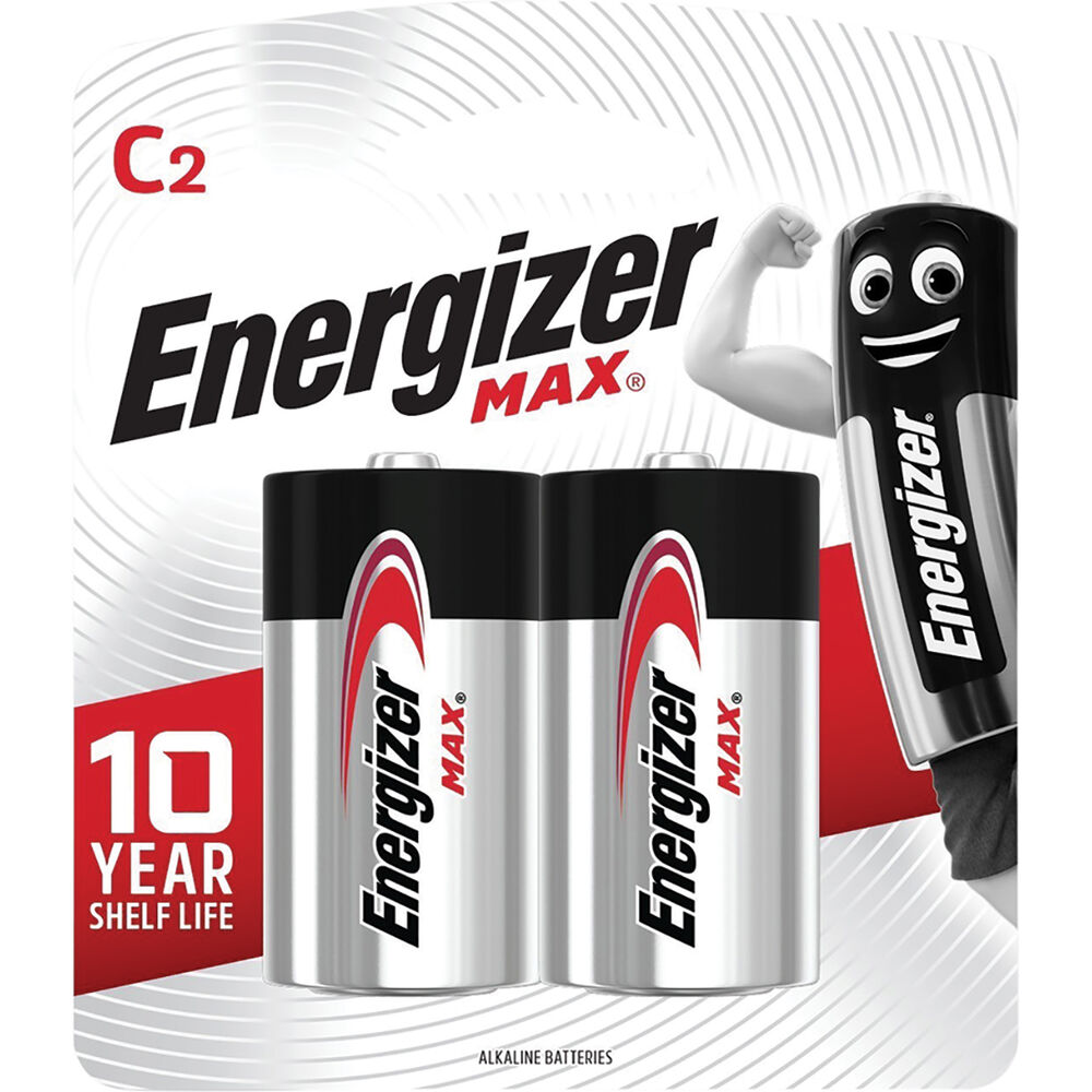 Energizer Max C Batteries 2 Pack Supercheap Auto