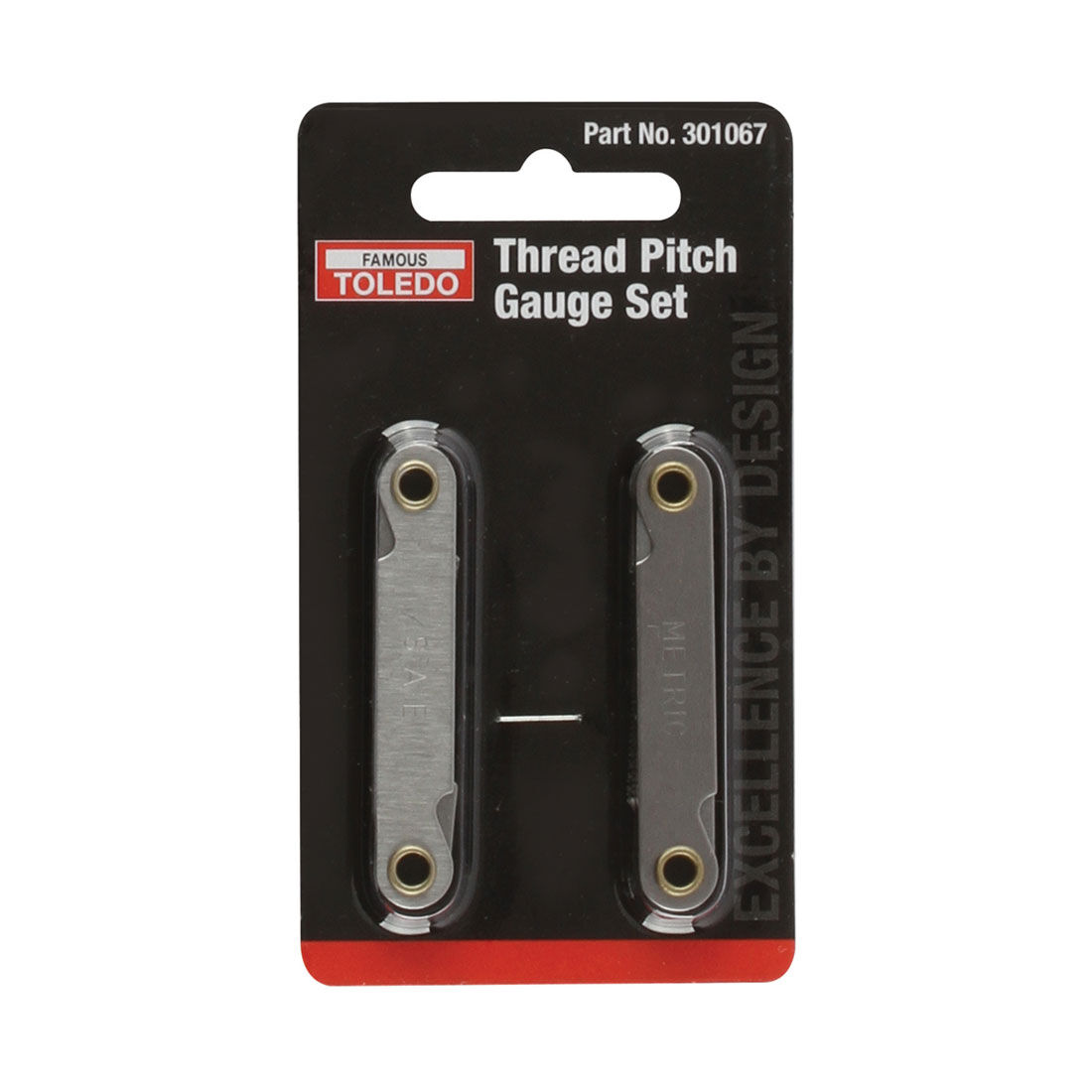 Toledo Thread Pitch Gauge 2 Piece, , scaau_hi-res