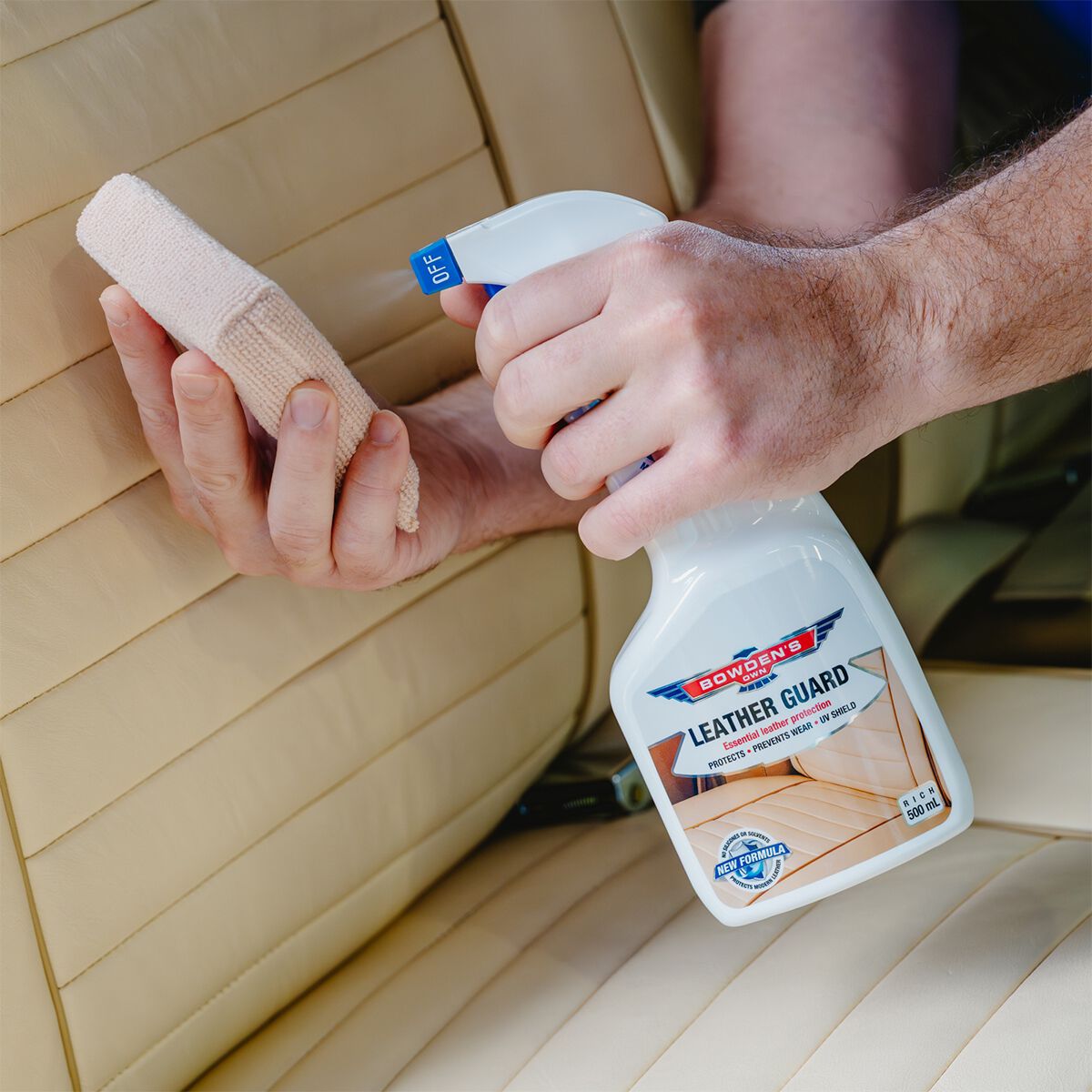 Bowden's Own Leather Guard V2 500ml, , scaau_hi-res