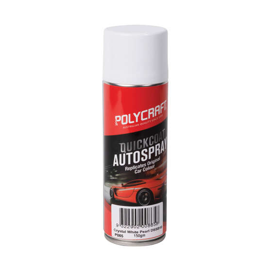 Polycraft Touch Up Paint Crystal White Pearl - DSSB10 150g, , scaau_hi-res