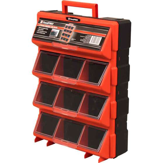 ToolPRO Organiser Portable 12 Drawer, , scaau_hi-res