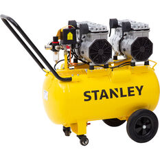 Stanley Air Compressor Silenced 2.75HP 50 Litre tank, , scaau_hi-res