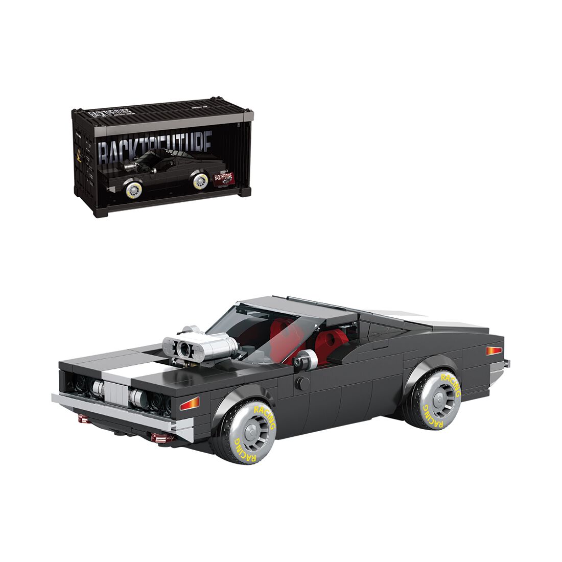 Back to Future Building Bricks Set Shadow, , scaau_hi-res
