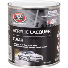SCA Acrylic Paint - Clear, 2 Litre, , scaau_hi-res