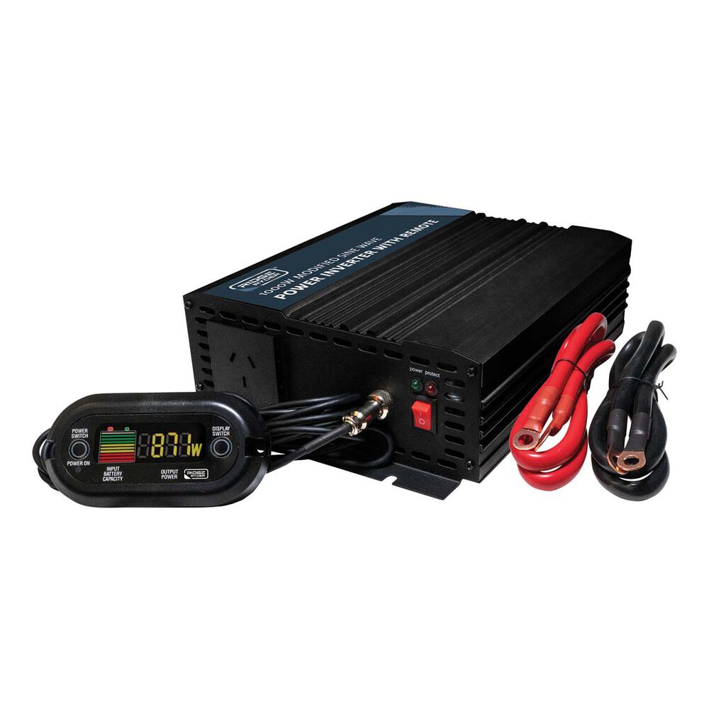 Ridge Ryder Power Inverter Modified Sine Wave With Remote 1000W